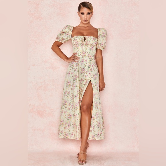House of CB Dresses & Skirts - House of CB Tallulah Dress in yellow